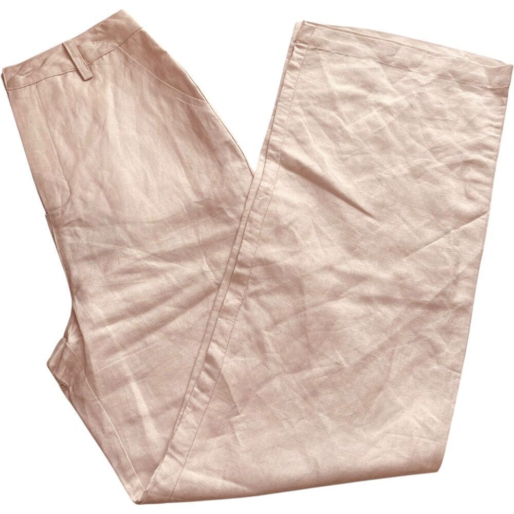 En Saison Jae Wide Leg Linen Pants